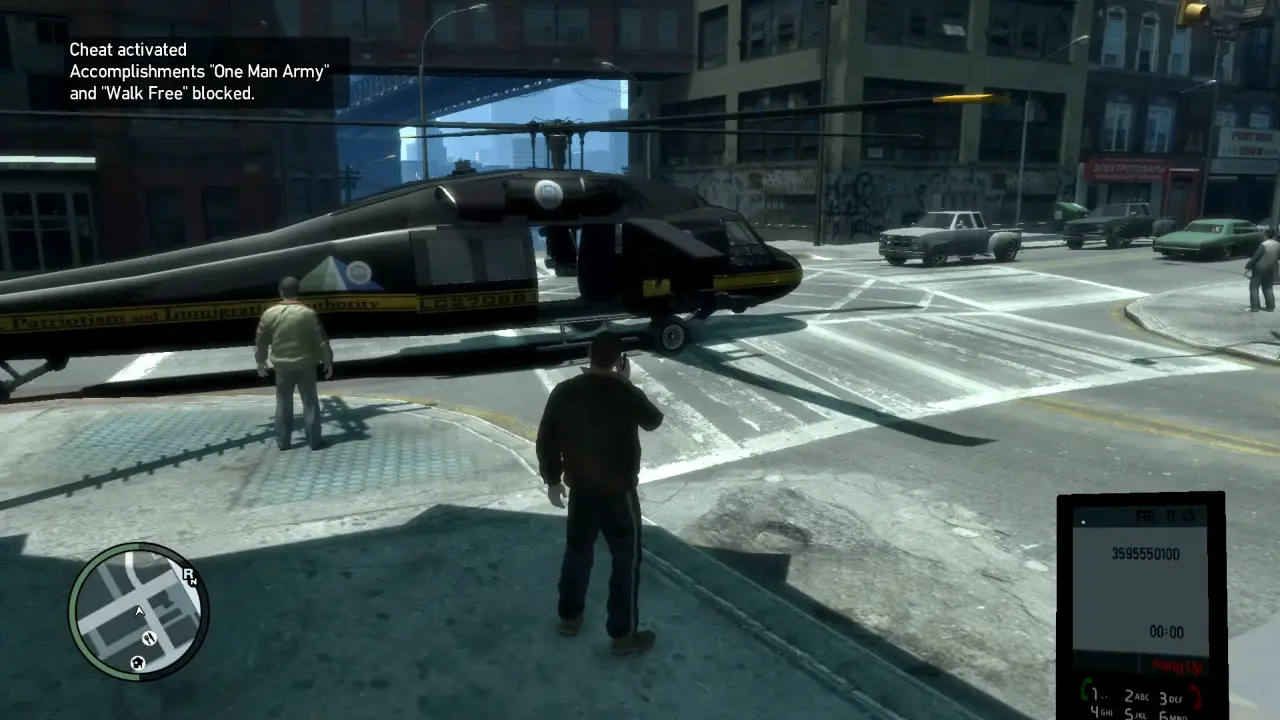 gta 4 cheats - phone cheat codes