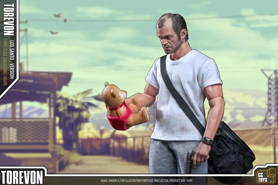GTA V's Heroes In Action: 1/6 GTA V Action Figures of Michael, Franklin & Trevor - GTA V Articles
