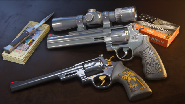 ultimateedition hawk and little morgan revolvers