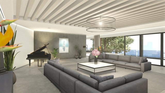 gtaonline mansions interior lounge area