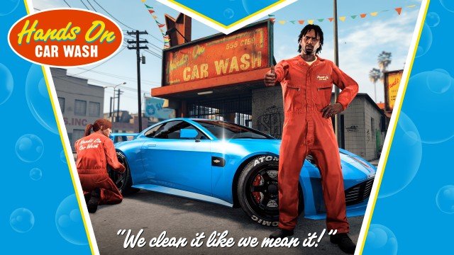 gtaonline artwork handsoncarwash