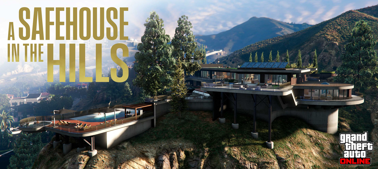 gta online mansions dlc safehouse in the hills