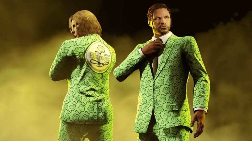 gta online st patricks day